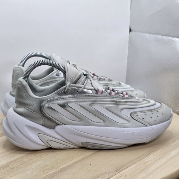Size 7 - adidas Originals Womens Ozelia W Grey Reflective Casual Shoes GW0612 - Picture 3 of 9